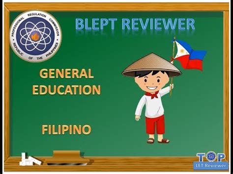  A. . General education filipino let reviewer